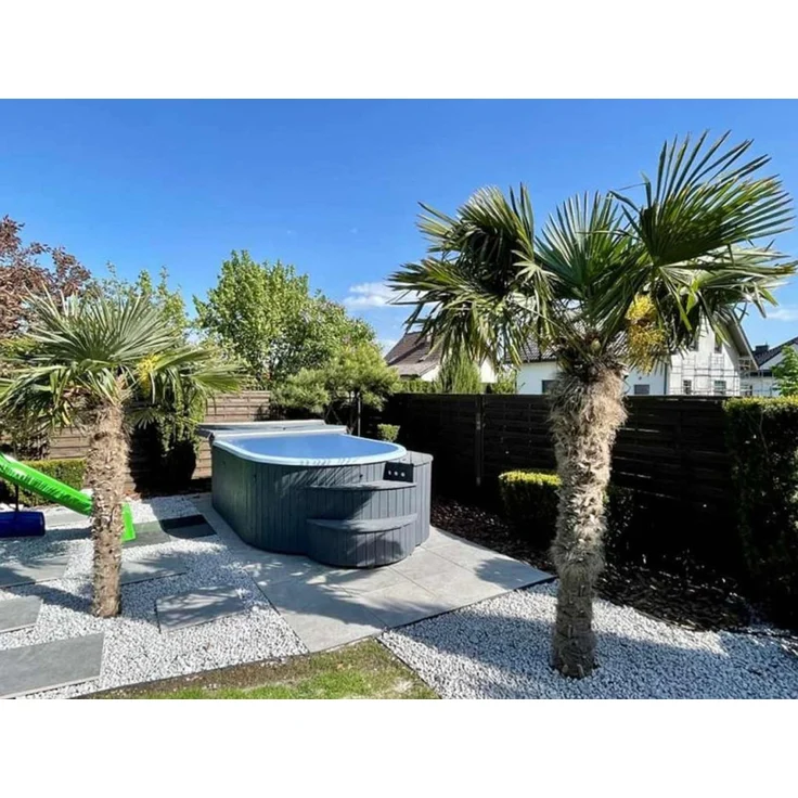 GardenAndPools Schwimmbad Gartenpool Kreta, 370 × 210 × 100 cm – Bild 1