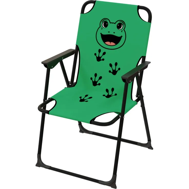 Kinder Campingstuhl Kinderklappstuhl Garten faltbar Frosch