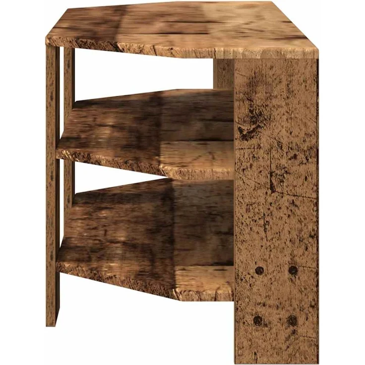 Eck TV Schrank,Fernsehschrank Altholz 102x40,5x45cm Holzwerkstoff – Bild 6
