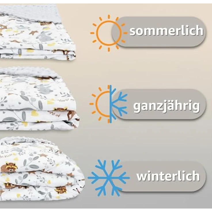 Einschlagdecke Babyschale Baby Decke 90x90 cm - Fußsack Blanket für Kinderwagen und Autositz Ganzjahres für Neugeborenen und Kleinkinder Einschlagsdecken für 3 und 5 Punkt Gurt Minky Oeko-Tex – Bild 4