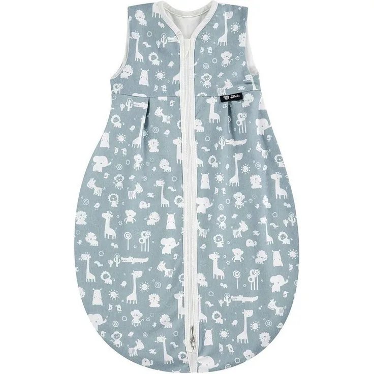 Alvi Mäxchen Schlafsack light Animals puderblau 110 cm