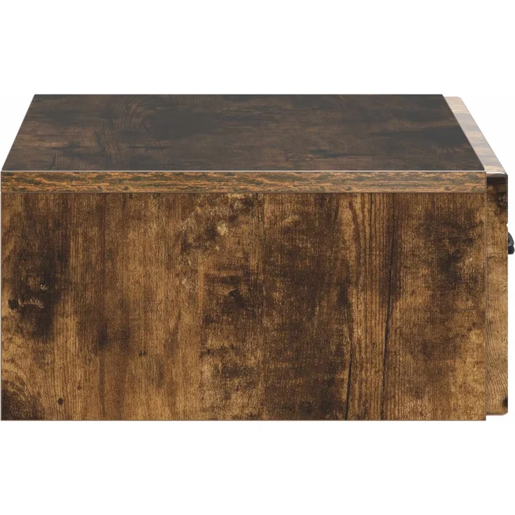 vidaXL Wandmontierter Beistelltisch Geräucherte Eiche Holzwerkstoff 899000 – Bild 5
