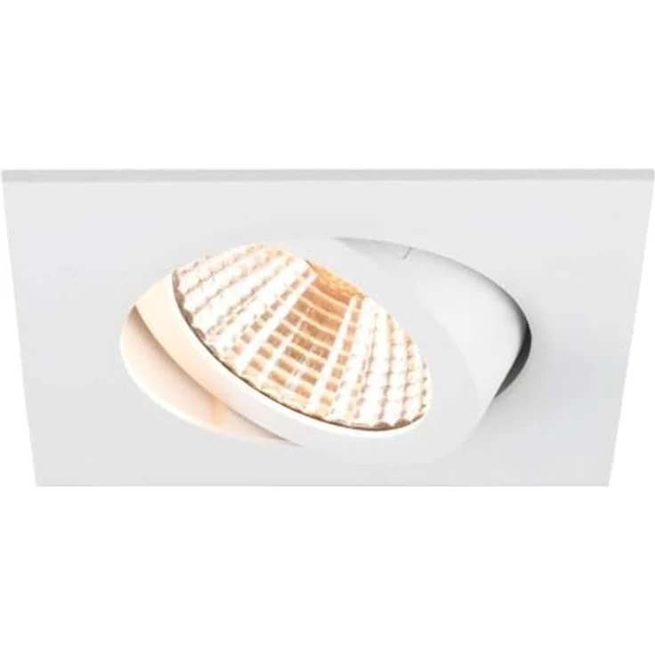 SLV 1007393 NEW TRIA® 68 Deckeneinbauleuchte 2700K 38° quadratisch weiß – Bild 2