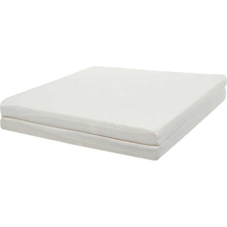 TINÉO Klappmatratze, Polyester, weiß, 60 x 120 x 4 cm – Bild 1