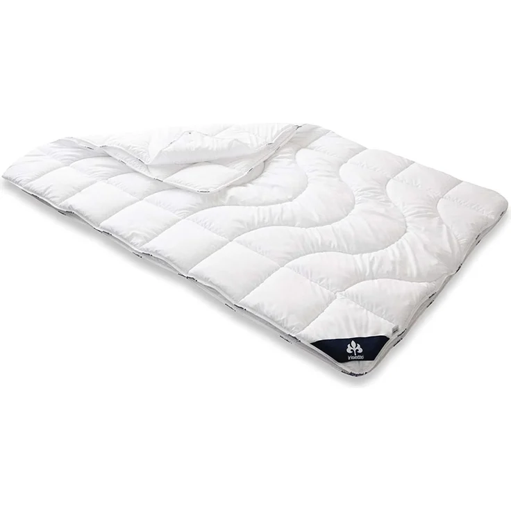 Badenia Bettcomfort Irisette Micro Thermo 4-Jahreszeiten Steppbett mit Druckknöpfen für alle Jahreszeiten, 155x220 cm