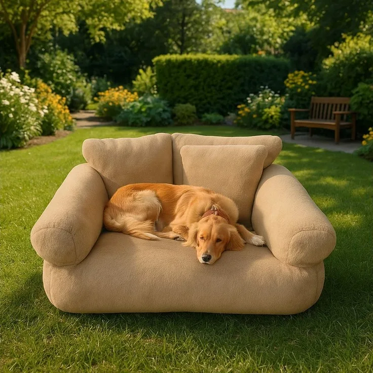 Roxlin Tierbett Hundebett Kleines Hundesofa Flauschig und Waschbar für kleine Hunde