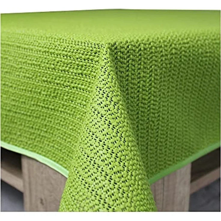 Haus und Deko Tischdecke Garten Tischdecke Outdoor PVC rechteckig Terrasse Balkon rutschfest (1-tlg) – Bild 3