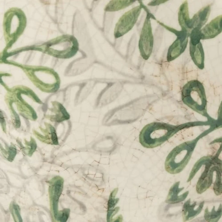 Viana Übertopf Keramik Pflanzgefäß mit floralen Motiven für Wohnbereich und – Bild 4