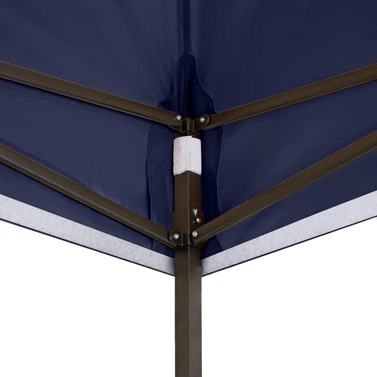 All Seasons Gazebos 3x3 m vollständig wasserdichtes Faltpavillon - Marineblau – Bild 6
