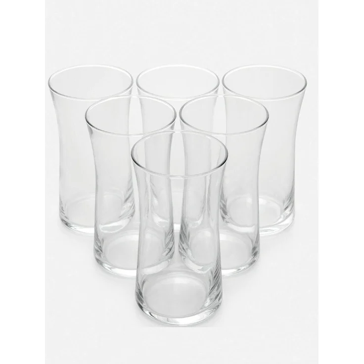 Hermia Concept '8693357446182' Gläser-Set (6-teilig), Transparent, 7 x 7 x 14 cm, 345 ml – Bild 4