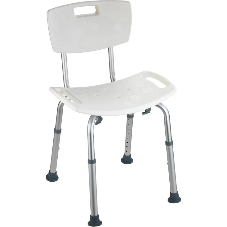 WENKO SECURA Badhocker, Weiß, bis 130 kg Tragkraft