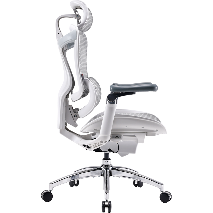 Sihoo 'Doro C300 Pro' ergonomischer Schreibtischstuhl, 130 x 75,5 cm, in Weiß – Bild 21
