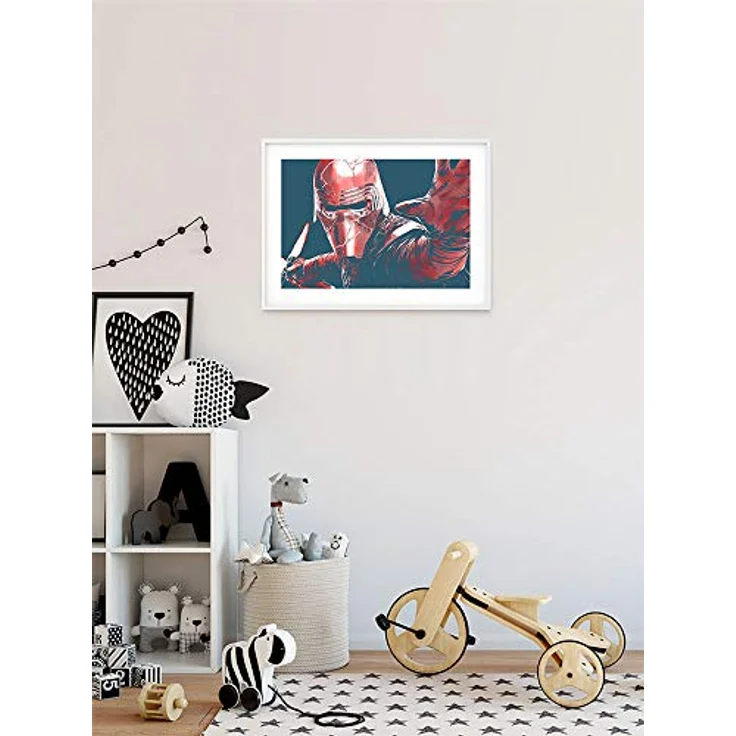 Komar Wandbild Star Wars Faces Kylo, Kunstdruck ohne Rahmen, 50 x 40 cm, fotorealistischer Druck, hoher Farbbrillanz, Made in Germany – Bild 3