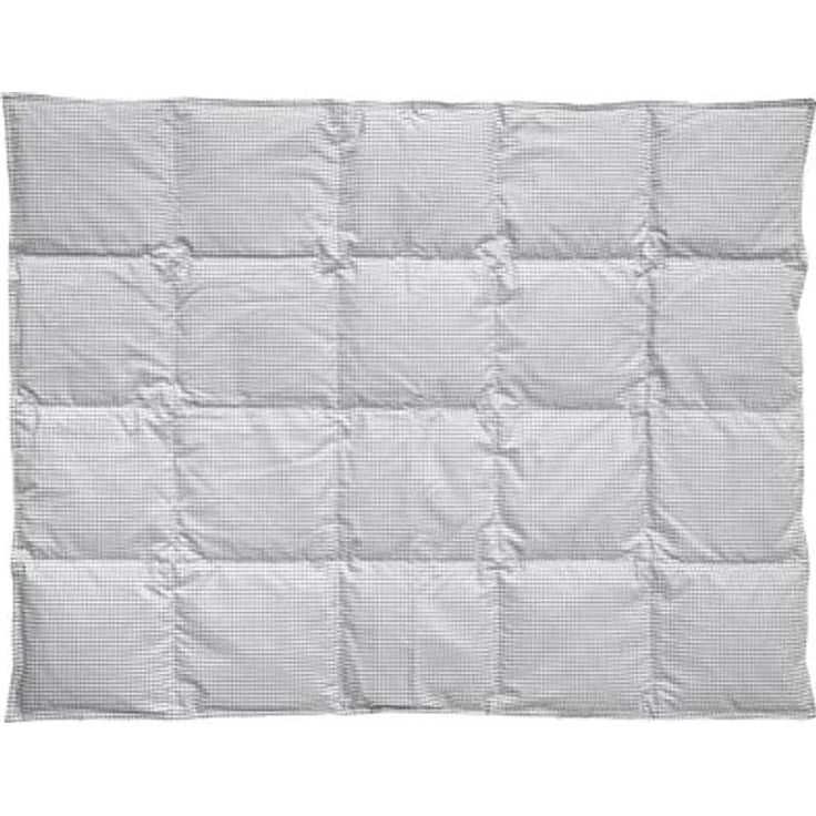 Tavolinchen Baby-Daunen-Decke "TwistKaro" Babydecke, Kinderdecke, Daunendecke, Bettdecke - grau - 100/140 – Bild 2