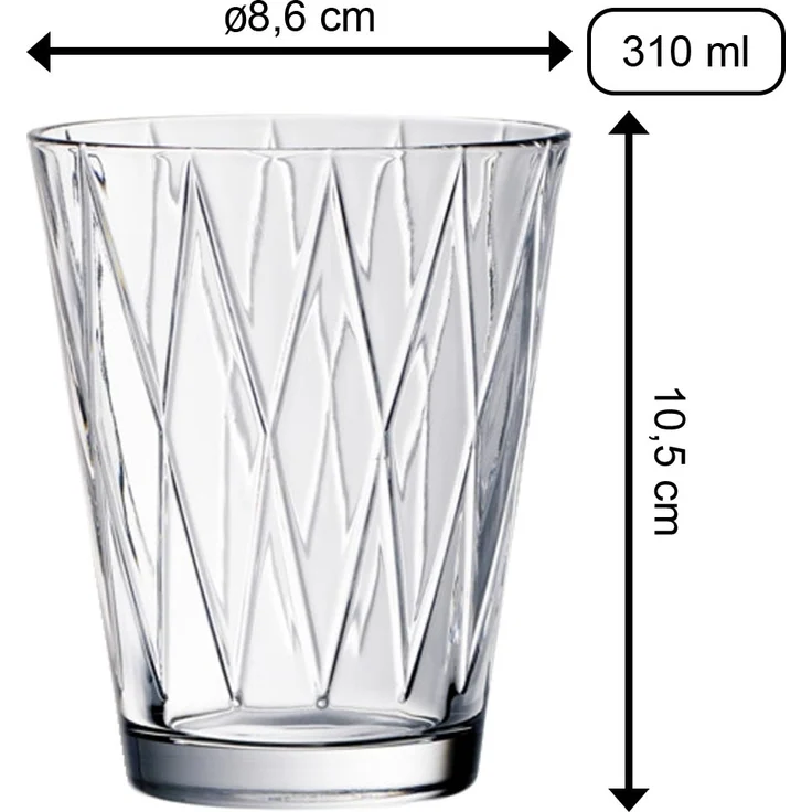 Villeroy & Boch Dressed Up Wasserglas 4er Set – Bild 2
