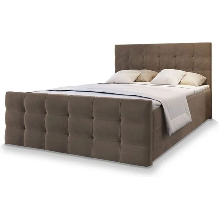 Masseno Boxbett AMON 160x200 cm mit Bonell Matratze und Topper – Bild 4