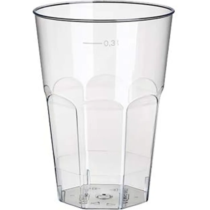 30 Gläser für Latte Macchiato, PS 0,3 l Ø 8 cm · 11 cm glasklar