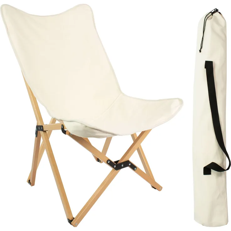 osoltus Holz Faltsessel Sessel Campingsessel Jessi Sahara natur