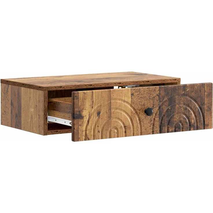 vidaXL Wandmontierter Beistelltisch Altholz 59 x 34,5 x 17 cm 898153 – Bild 4
