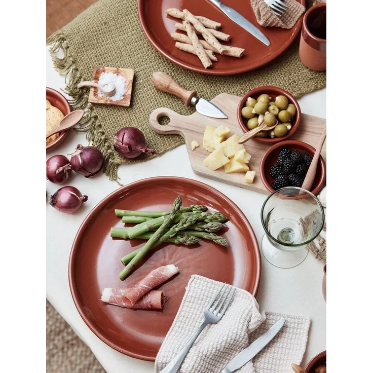 Ib Laursen '17064-00' Schneidebrett mit Griff, Holz natur, 17x35cm – Bild 2