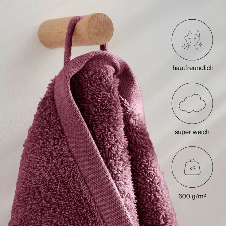 s.Oliver Handtuch s.Oliver, Premium Qualität, 600 gr/m², auch als Sets erhältlich, Walkfrottier (1-St), große Farbauswahl, auch als Duschtuch, Waschhandschuh, Gästetuch – Bild 3
