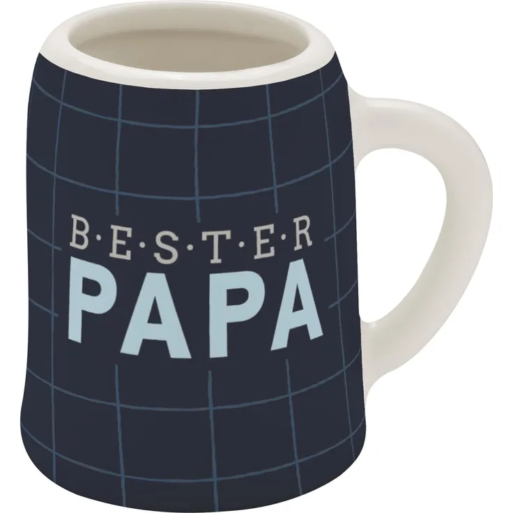 Schnapskrug Schnapsglas Stamper Keramik Sheepworld PAPA 73840