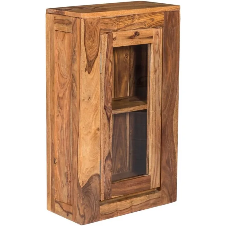 Bad Hängeschrank Leeston aus massivem Palisander Holz