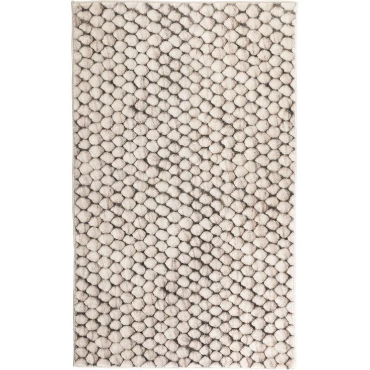 casa NOVA Badematte BUBBLE BT 50x60 cm braun Badteppich Badvorleger Duschvorleger Duschmatte Badeteppich