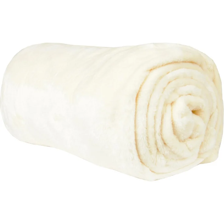 Kuscheldecke "Celina" Champanger 220x240 cm – Bild 6