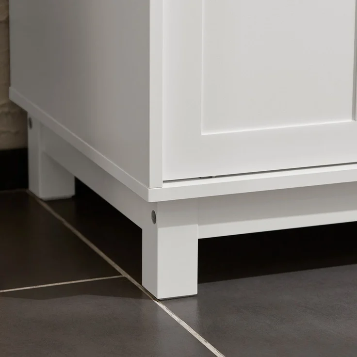 SoBuy FSB84-W Sideboard, MDF, Lackiert, Weiß, 80 x 85 x 40 cm – Bild 10