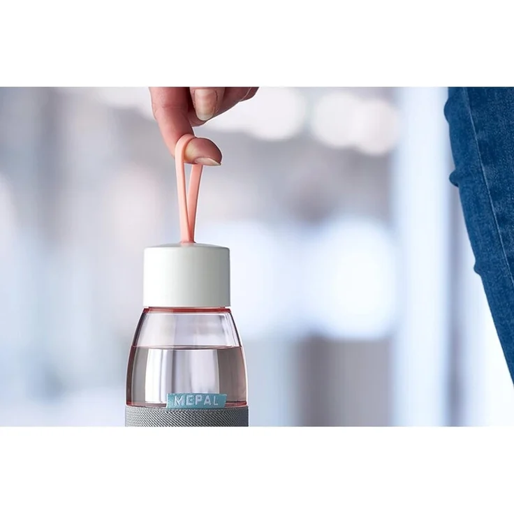 Mepal  Take a Break midi + Trinkflasche Ellipse 500 ml  Vivid Blue  Lunchbox mit Trennwand  ideal für Mealprep-kohlensäuregeeignet auslaufsicher  bruchfestes Material, Promotion-Set – Bild 8