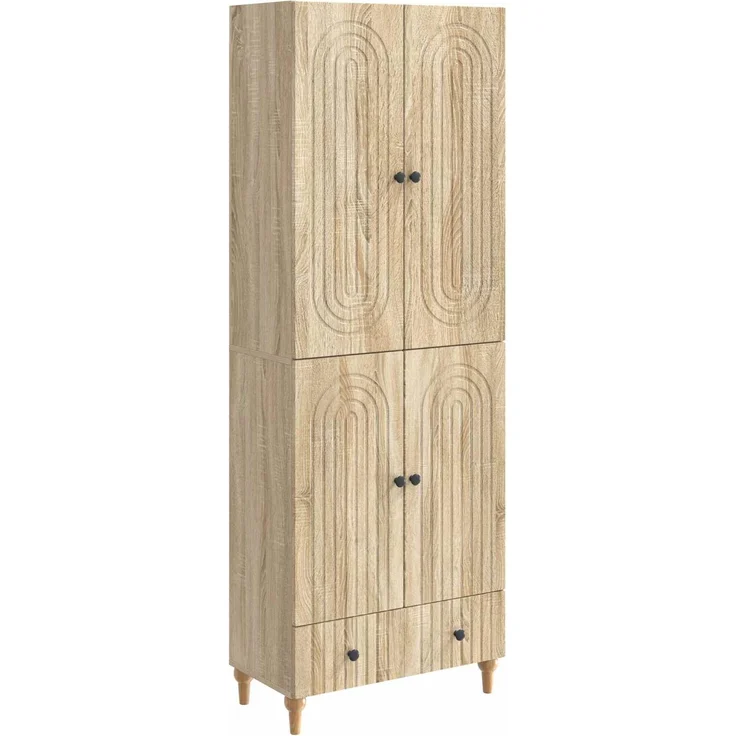 vidaXL Schrankset 2 pcs 66 x 34,5 x 95 cm Holzwerkstoff 3416432 – Bild 1