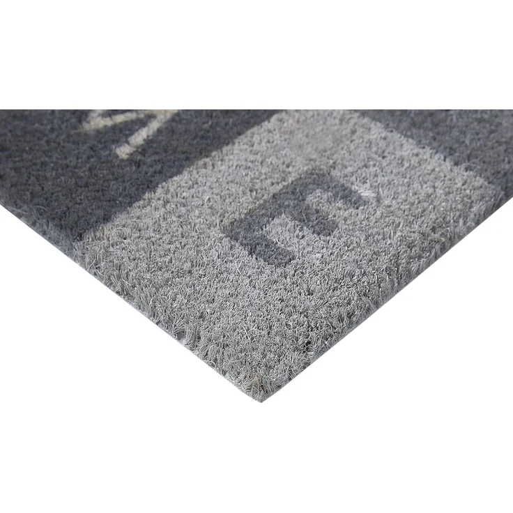 Andiamo Fußmatte Kokos Home, rechteckig, Höhe: 17 mm, Schmutzfangmatte, mit Spruch, In- und Outdoor geeignet – Bild 3