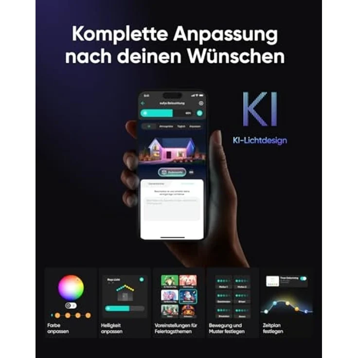 Eufy Outdoor Spot Light E10 (2 pack) Strahler Oberflächenbeleuchtung Nicht austauschbare(s) Leuchtmittel LED – Bild 3