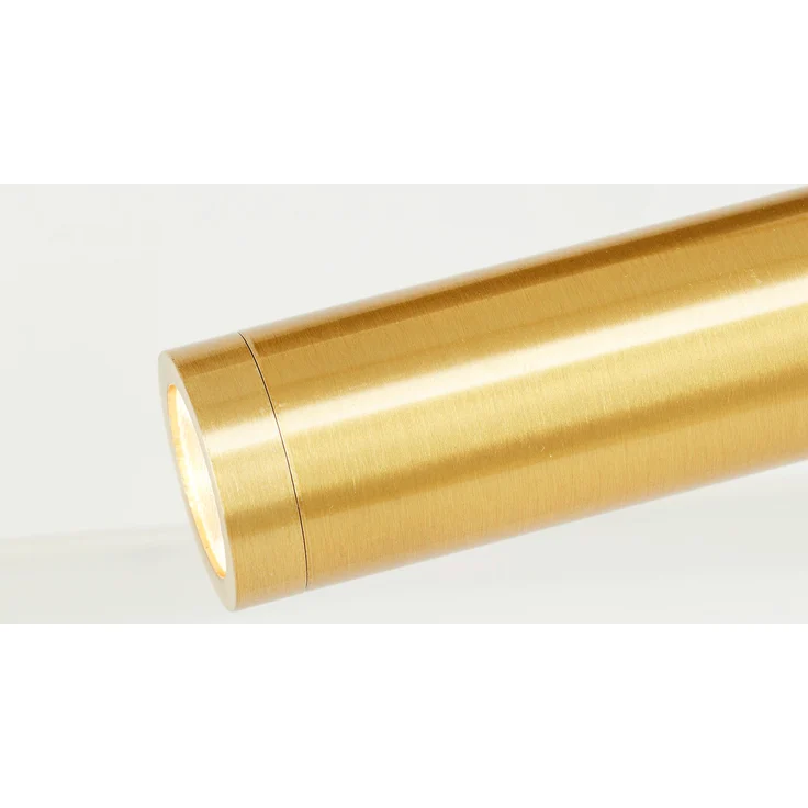 Brilliant Lampe Jutta LED Wandspot mit Flexarm und Schalter sand schwarz/matt gold Metall/Kunststoff schwarz 4,1 W LED integriert – Bild 7