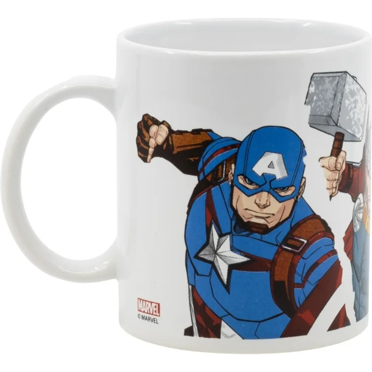 Tasse mit Marvel Avengers Motiv 325ml aus Keramik ca. Ø 9 x 10 cm in Geschenkbox