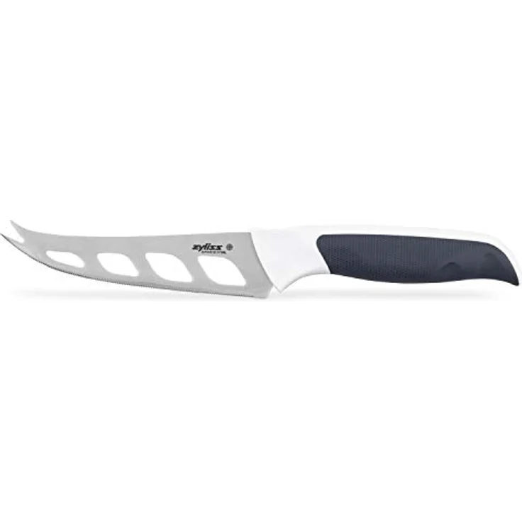 Zyliss E920219 Comfort Käsemesser, Japanischer Edelstahl, Dunkelgrauer/weißer Griff, Ideal für Käseplatten, Spülmaschinenfest, 5 Jahre Garantie – Bild 3