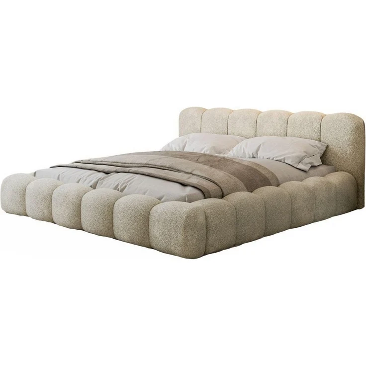 Compleo Polsterbett Designerbett, Wolkenbett, TOPSELLER, Modern Schlafzimmer, Made in EU, Wolkenbett modern – Bild 2