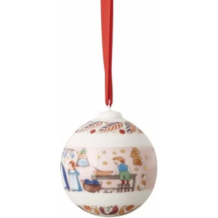 Hutschenreuther Porzellankugel Weihnachtskugel 2026 – Bild 3