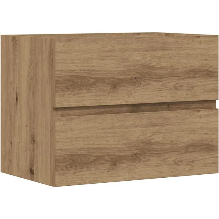Waschbeckenunterschrank, Badezimmerschrank Artisan-Eiche 60x38,5x45 cm Holzwerkstoff