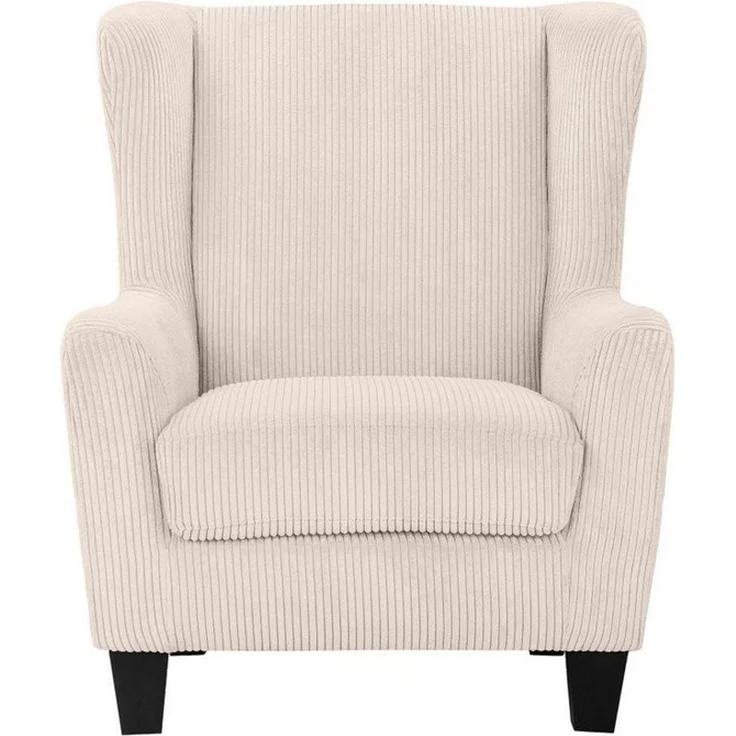 Home affaire Ohrensessel Chilly, Sessel mit Hocker und Federkern-Polsterung, (Set, 2-St, bestehend aus Sessel und Hocker), in Cord und Microfaser-Bezug, Unser Dauertiefpreis – Bild 2