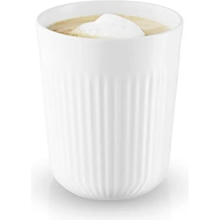 Eva Solo Legio Nova Thermobecher, Kaffeebecher, Teebecher, Becher, Porzellan, Weiß, 310 ml, 886260