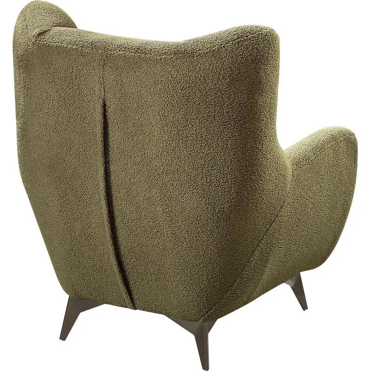 ATLANTIC home collection Sessel Shawn, mit Federkern, trendy Bezug mit Teddyoptik – Bild 5