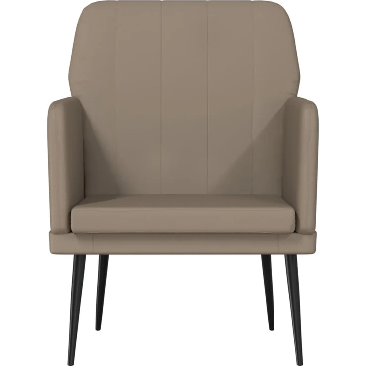 Sessel wohnzimmer, Relaxsessel Cappuccino-Braun 61 x 78 x 80 cm Kunstleder – Bild 3