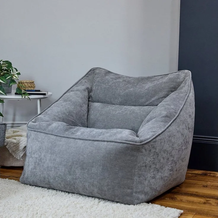 icon Sitzsack chenille premium Sessel „Natalia", Sitzsack XXL, Made in Germany, für Erwachsene & Kinder, für Wohnzimmer – Bild 3