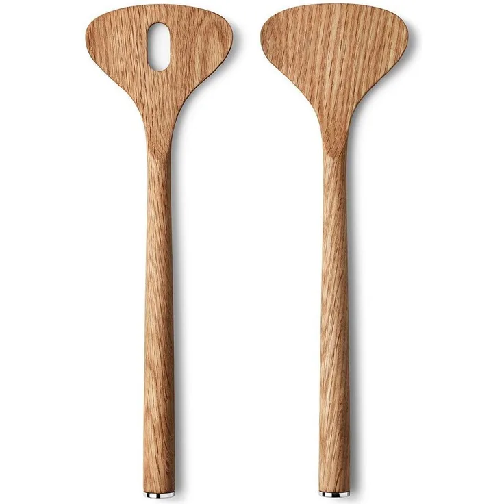 George Jensen Alfreda Salatbesteck, Holz, Brown, 12 x 3 x 29. 7 cm
