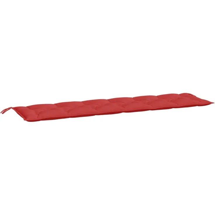 vidaXL Gartenbank-Auflagen 2 Stk. Rot 200x50x7 cm Oxford-Gewebe 361741 – Bild 3