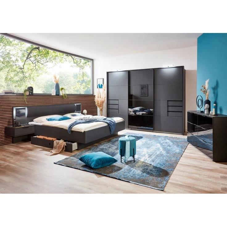 Wimex Bettanlage Barcelona, mit integrierter LED Beleuchtung – Bild 2