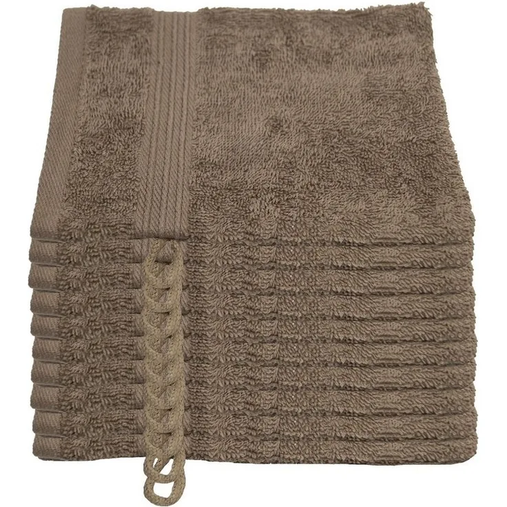 Julie Julsen Waschhandschuh 10-Waschhandschuh-Walnuss-Waschhandschuh 15 x 21 cm (10-tlg)