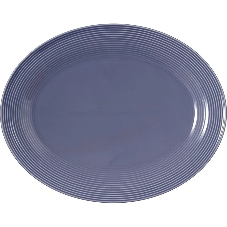 Seltmann Weiden Beat Color Glaze Servierplatte oval 35 x 28 cm - Fliederblau